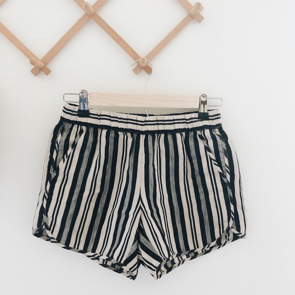Madewell Evelyn Stripe Shorts Size XXS